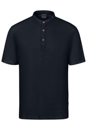 Short Sleeve Henley T-Shirt in 2 Colors