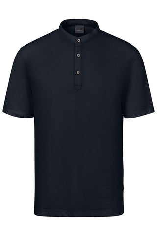 Short Sleeve Henley T-Shirt in 2 Colors
