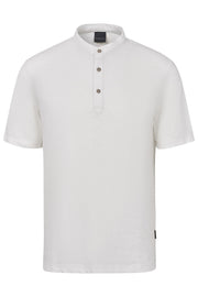 Short Sleeve Henley T-Shirt in 2 Colors