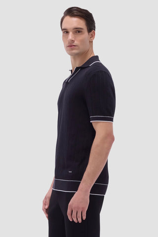 Wide Rib Short Sleeve Johnny Sweater in 3 Colours