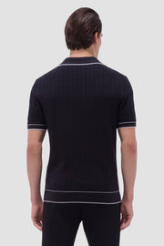 Wide Rib Short Sleeve Johnny Sweater in 3 Colours