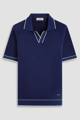 Wide Rib Short Sleeve Johnny Sweater in 3 Colours