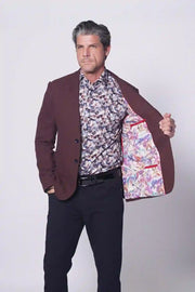 Gallagher Sportcoat in Burgundy