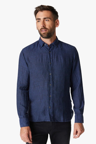 Linen Chambray Shirt in Two Colours