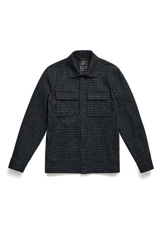 Shacket Houndstooth in Black