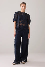 Long Lace Pants in 2 Colors