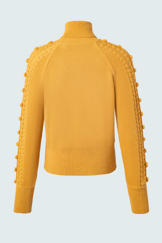 Multi-Textured Turtle Neck Sweater in 2 colours