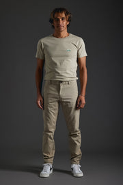 Dening Stretch Chino Pants in Tan