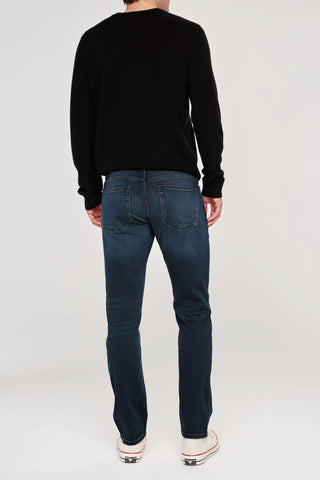 Nick Slim in Overdyed Knit (Dark Indigo)