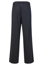 Cloe Pant in Dark Grey Pinstripe