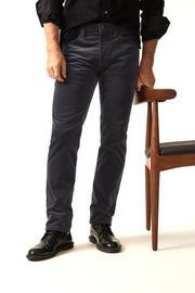 Cool Tapered-Leg Cords in Charcoal