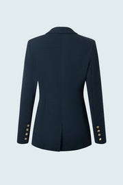 Iris Setlakwe Women's soft jacket with flap pocket in Navy