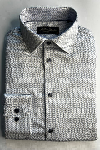 Long Sleeve Dress Shirt in Multi