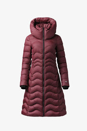 Lita Fit and Flare Lightweight Down Coat in 2 Colours