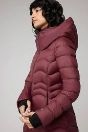 Lita Fit and Flare Lightweight Down Coat in 2 Colours