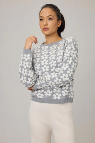 Knit Daises Sweater