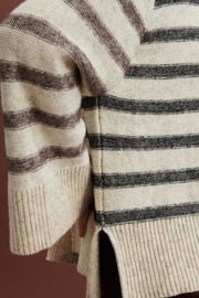 Fultura Two-Toned Striped Sweater