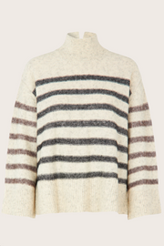 Fultura Two-Toned Striped Sweater