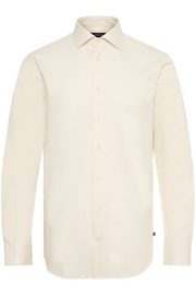 Marc Long-Sleeved Cross-Hatch Sport Shirt in 4 Colours