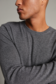 Mordy Cashmere Crew-Neck Sweater