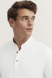 Short Sleeve Henley T-Shirt in 2 Colors
