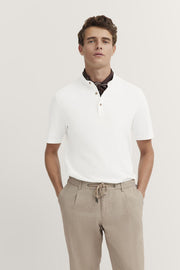 Short Sleeve Henley T-Shirt in 2 Colors