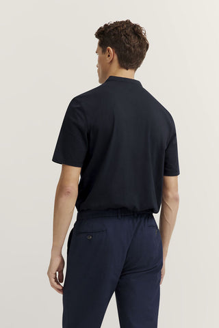 Short Sleeve Henley T-Shirt in 2 Colors