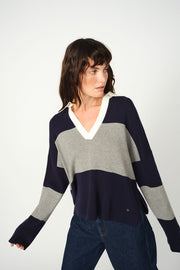 Wylie Rugby Style Sweater