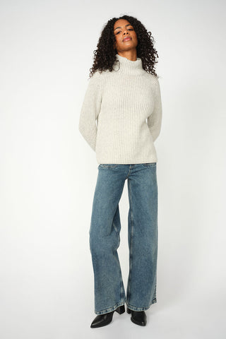 Thyra Highneck Knit Sweater