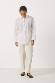 Savanna Shirt in Bright White