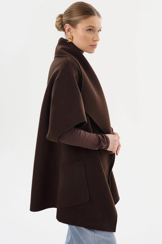 Penelope Double-Faced Wool Coat in 4 Colours