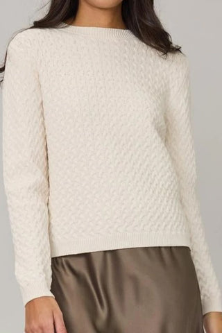 Braid Knitted Sweater in Multiple Colors