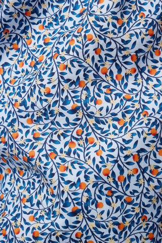 Long-Sleeved Orange-Tree Shirt  in Light Blue