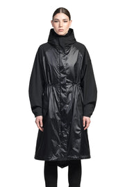Reyna Raincoat in Black