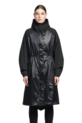 Reyna Raincoat in Black