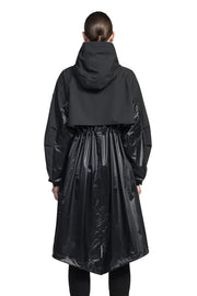 Reyna Raincoat in Black