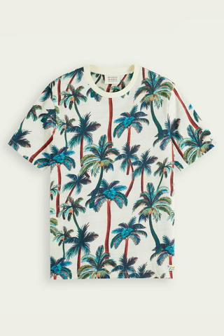 Palm Tree Print T-shirt