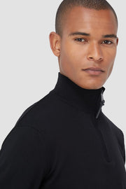 Spencer Quarter-Zip Merino-Wool Sweater in 4 Colours