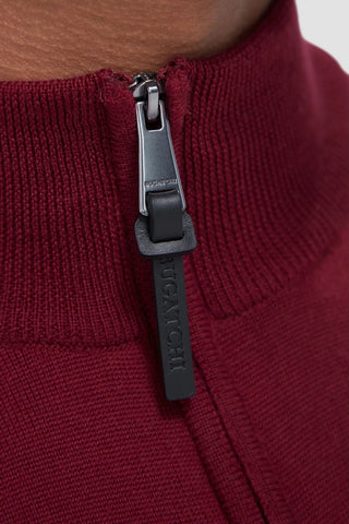 Spencer Quarter-Zip Merino-Wool Sweater in 4 Colours