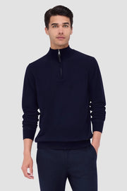 Spencer Quarter-Zip Merino-Wool Sweater in 4 Colours