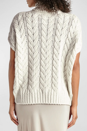 Abbott Short-Sleeved Turtleneck Sweater in 2 Colours