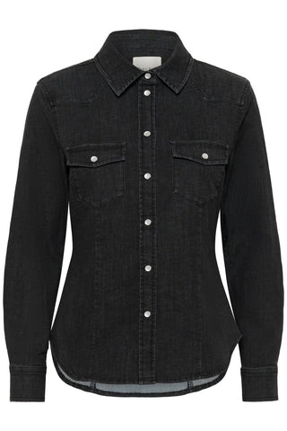 Sanilla Denim Long Sleeve Casual Shirt