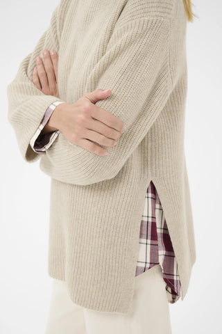 Sofiya Sweater in French Oak Melange