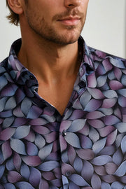 Nova Bad Trip Short Sleeve Shirt in Light Blue