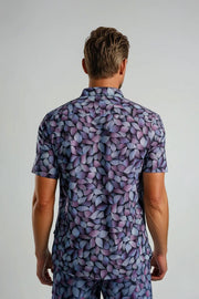 Nova Bad Trip Short Sleeve Shirt in Light Blue
