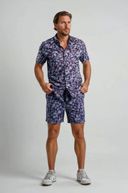 Nova Bad Trip Short Sleeve Shirt in Light Blue