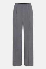 Relaxed-Fit Dress Pant in Grey Mélange