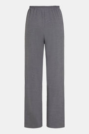 Relaxed-Fit Dress Pant in Grey Mélange