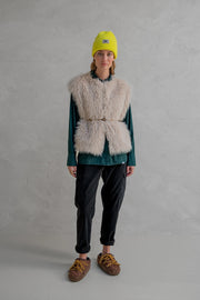 Waistcoat in Naturel