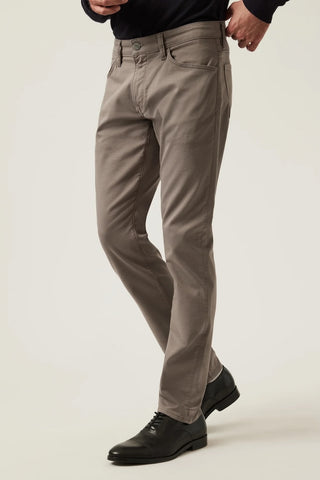 Cool Tapered-Legged Jeans in Taupe Coolmax